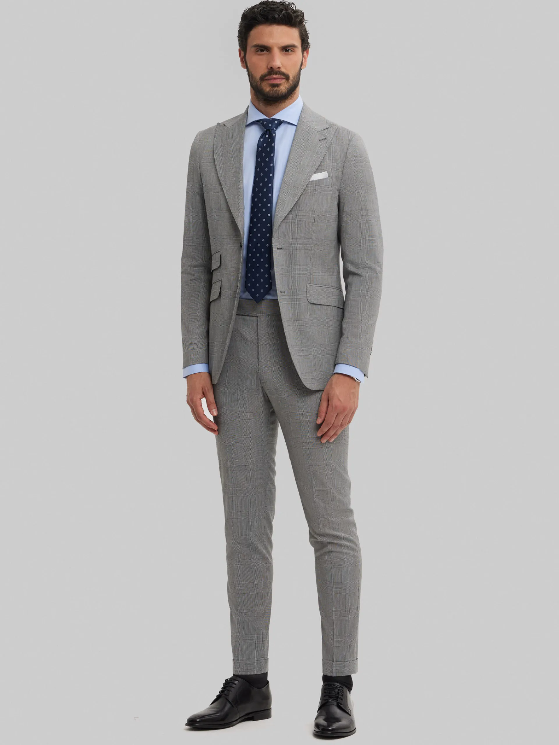 americana_capo_gales_gris_2.webp Outlet Alvaro Moreno AMERICANA CAPO GALES Gris