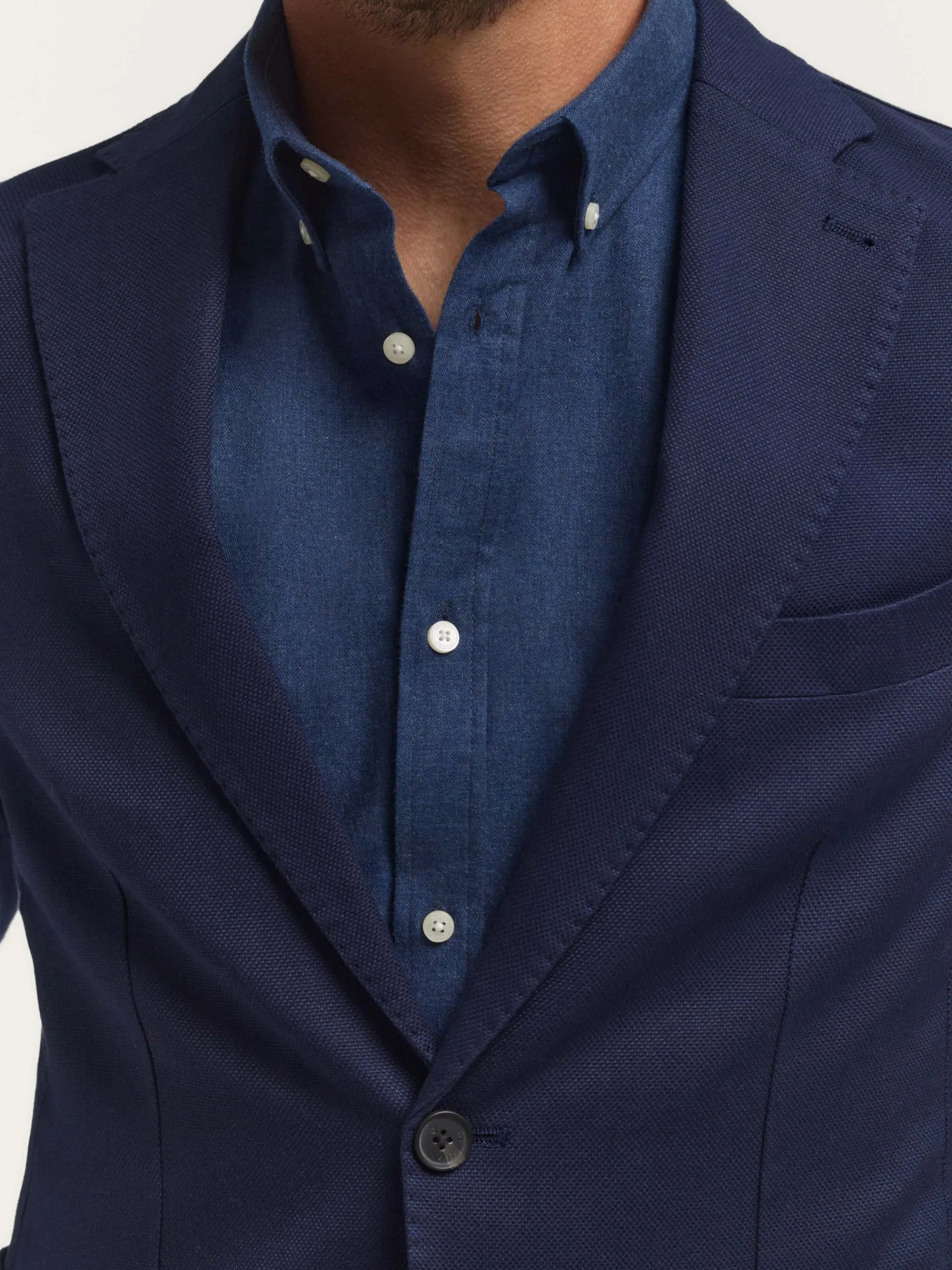 americana_esterilla__azul_marino_4.webp Sale Alvaro Moreno AMERICANA ESTERILLA Azul Marino