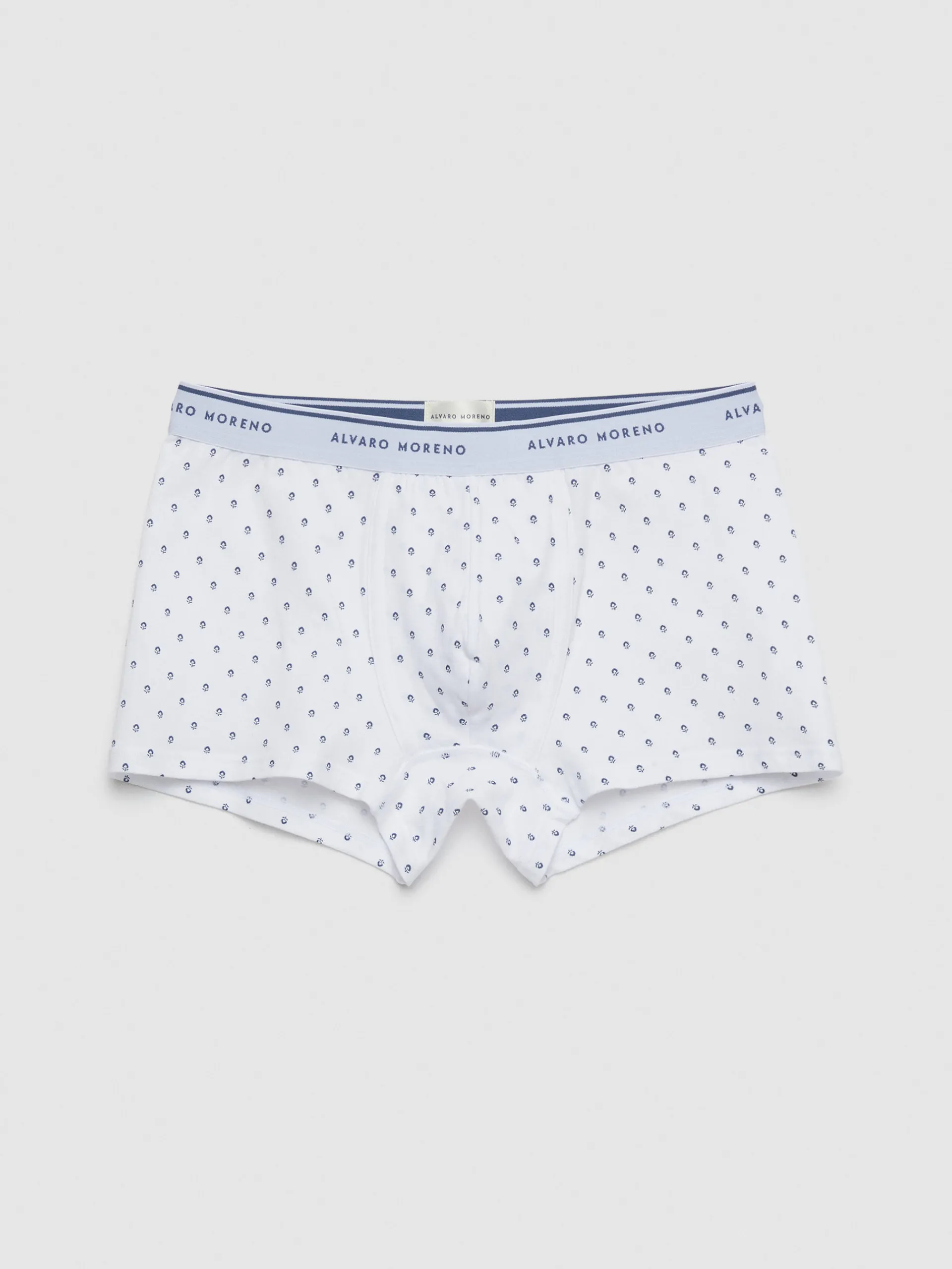 Hot Alvaro Moreno BOXER FLOR Azul Marino