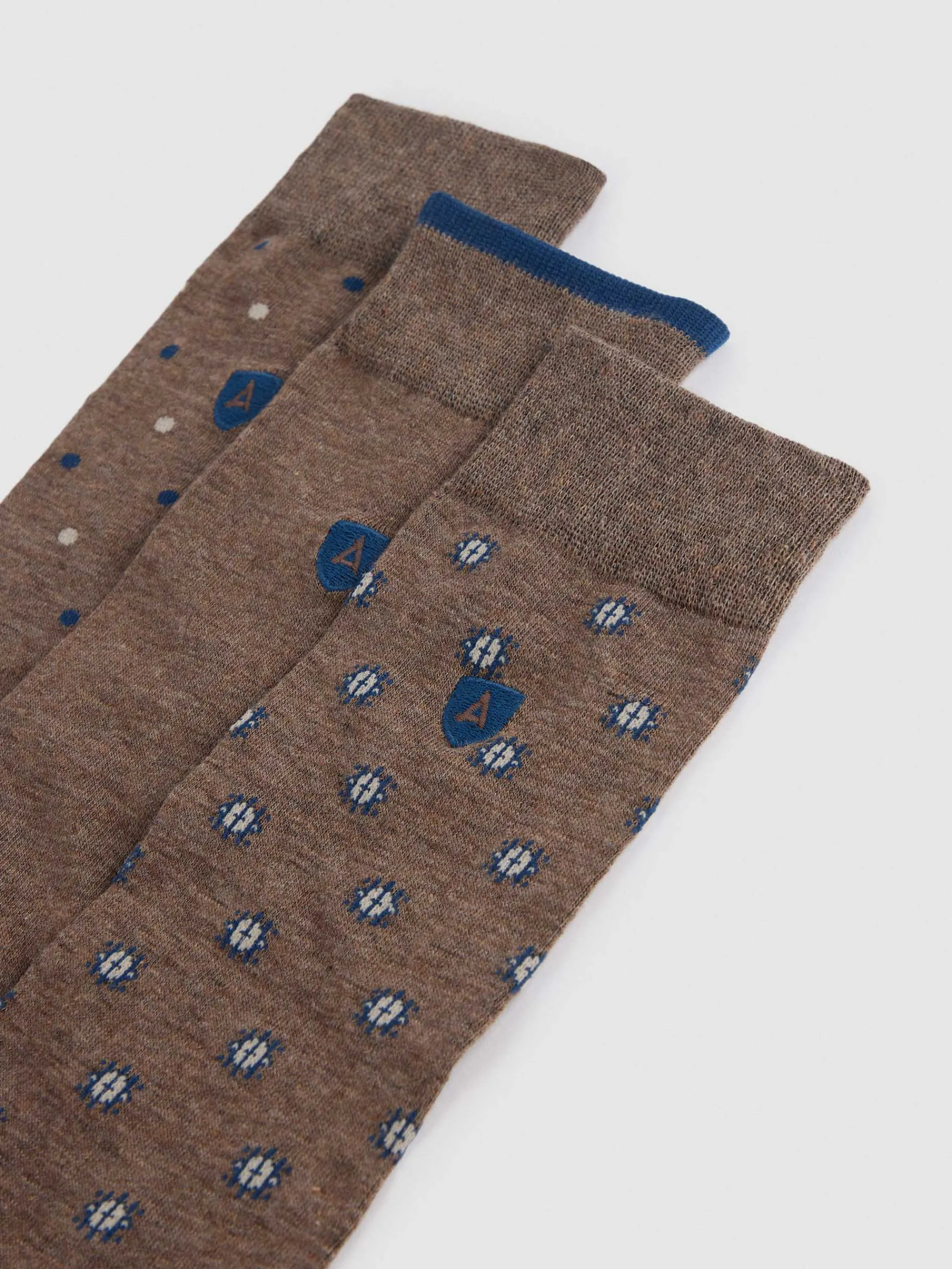 calcetines_marrn_4.webp New Alvaro Moreno CALCETINES MARRÓN Marrón