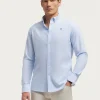 Clearance Alvaro Moreno CAMISA OXFORD BASIC Celeste
