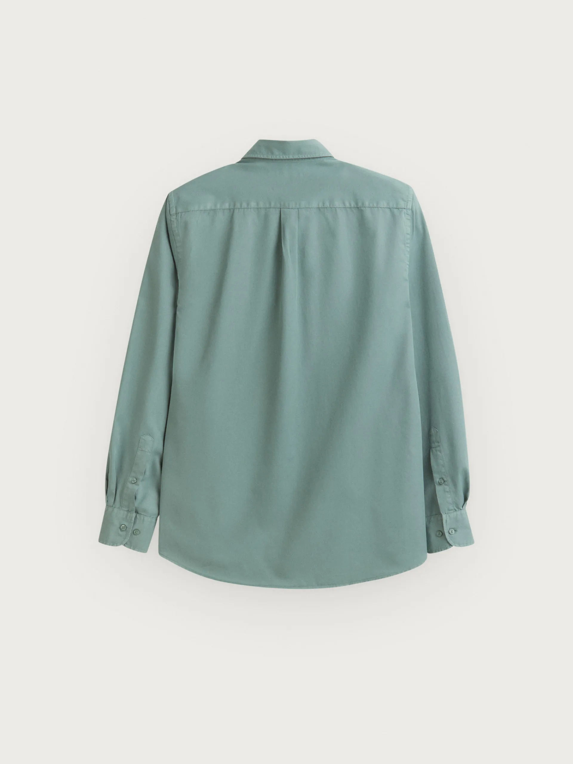 Sale Alvaro Moreno CAMISA TWILL DYE Verde