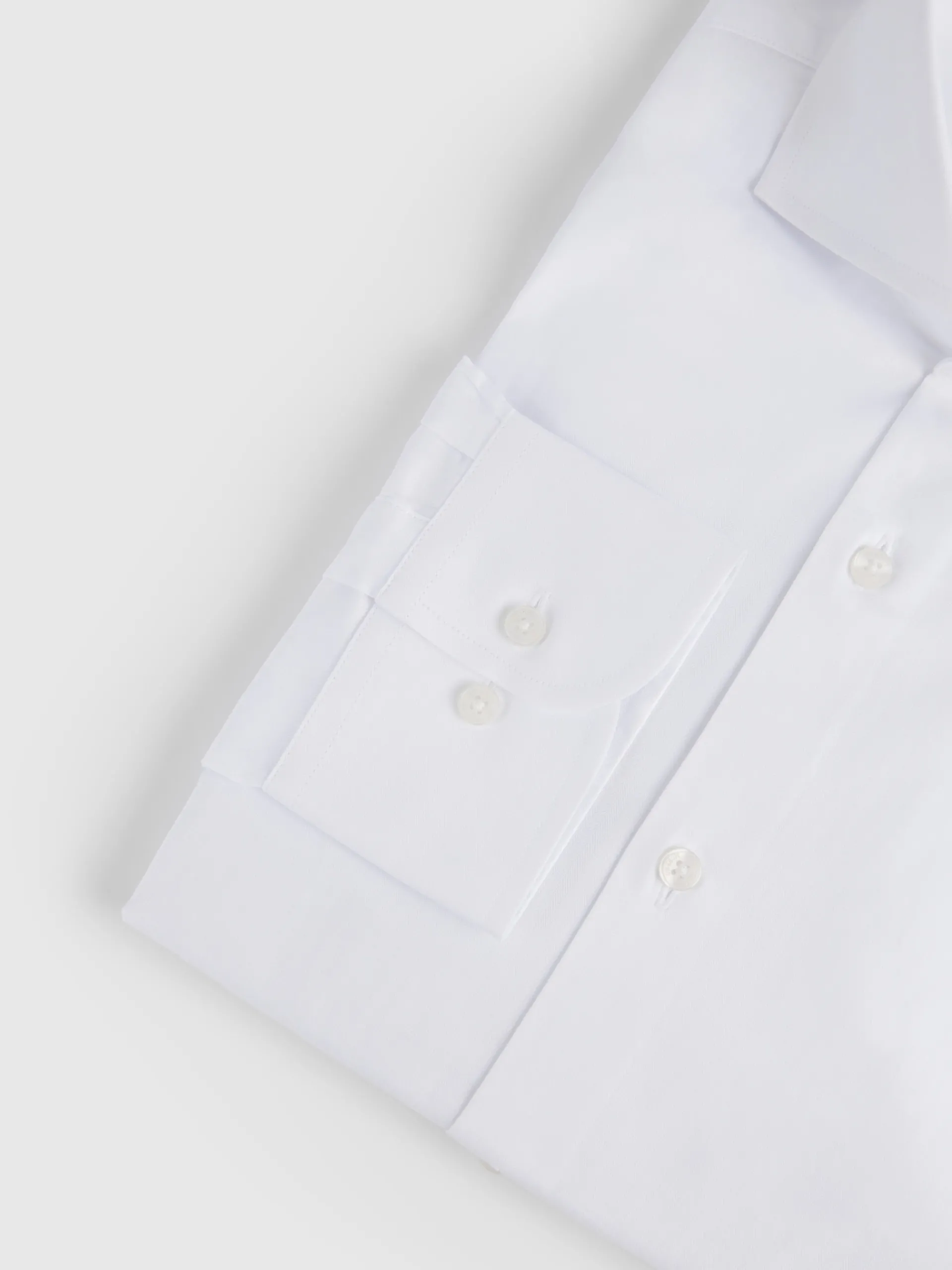 Sale Alvaro Moreno CAMISA VESTIR HERRINGBONE Blanco