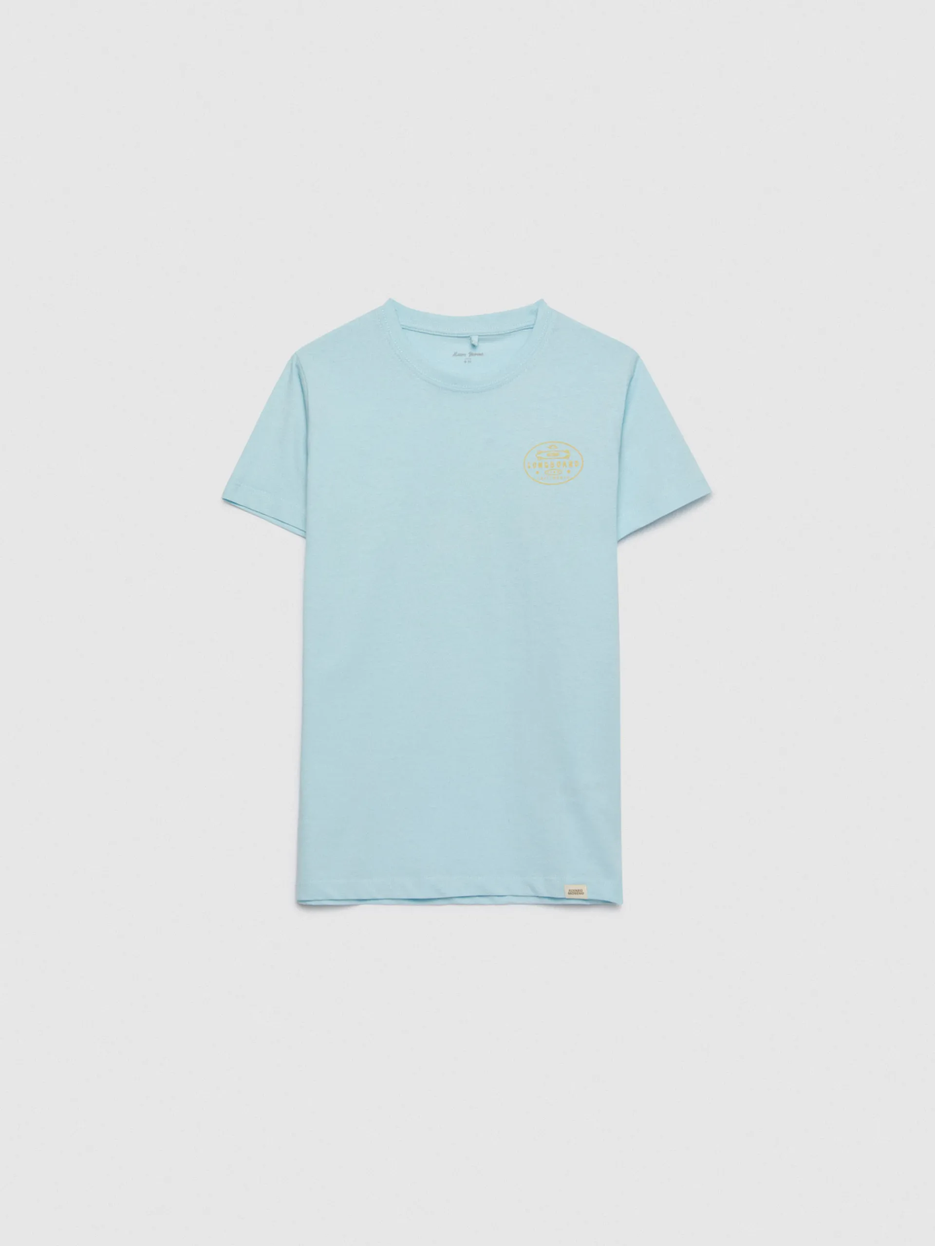 Shop Alvaro Moreno CAMISETA LONGBOARD KIDS Verde Agua