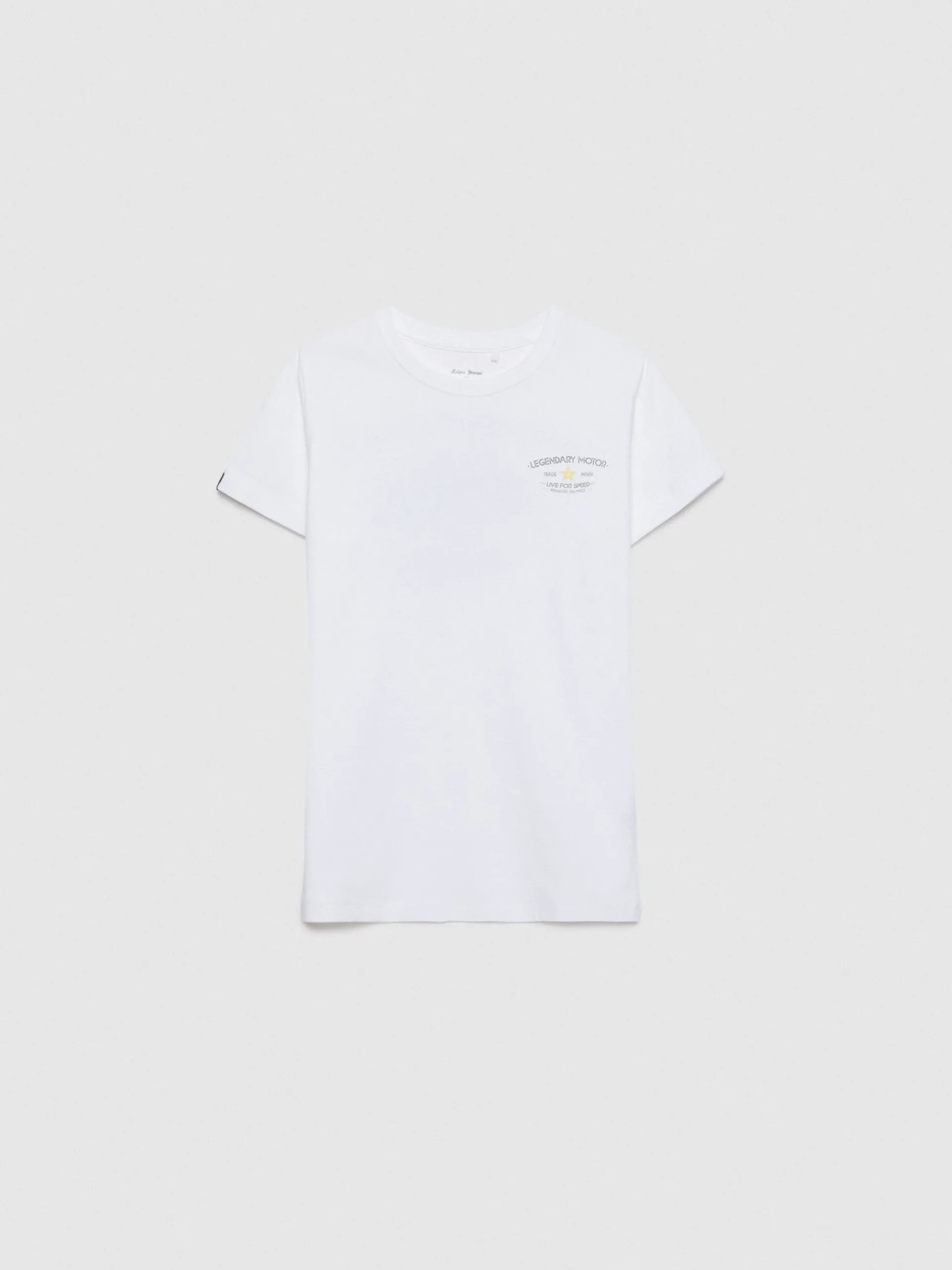 New Alvaro Moreno CAMISETA MOTOR KIDS Blanco