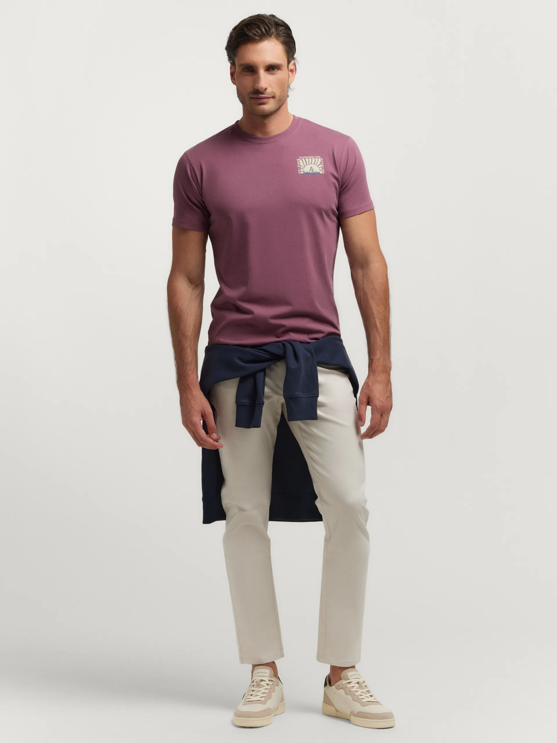 Shop Alvaro Moreno CAMISETA SOLAR Burdeos