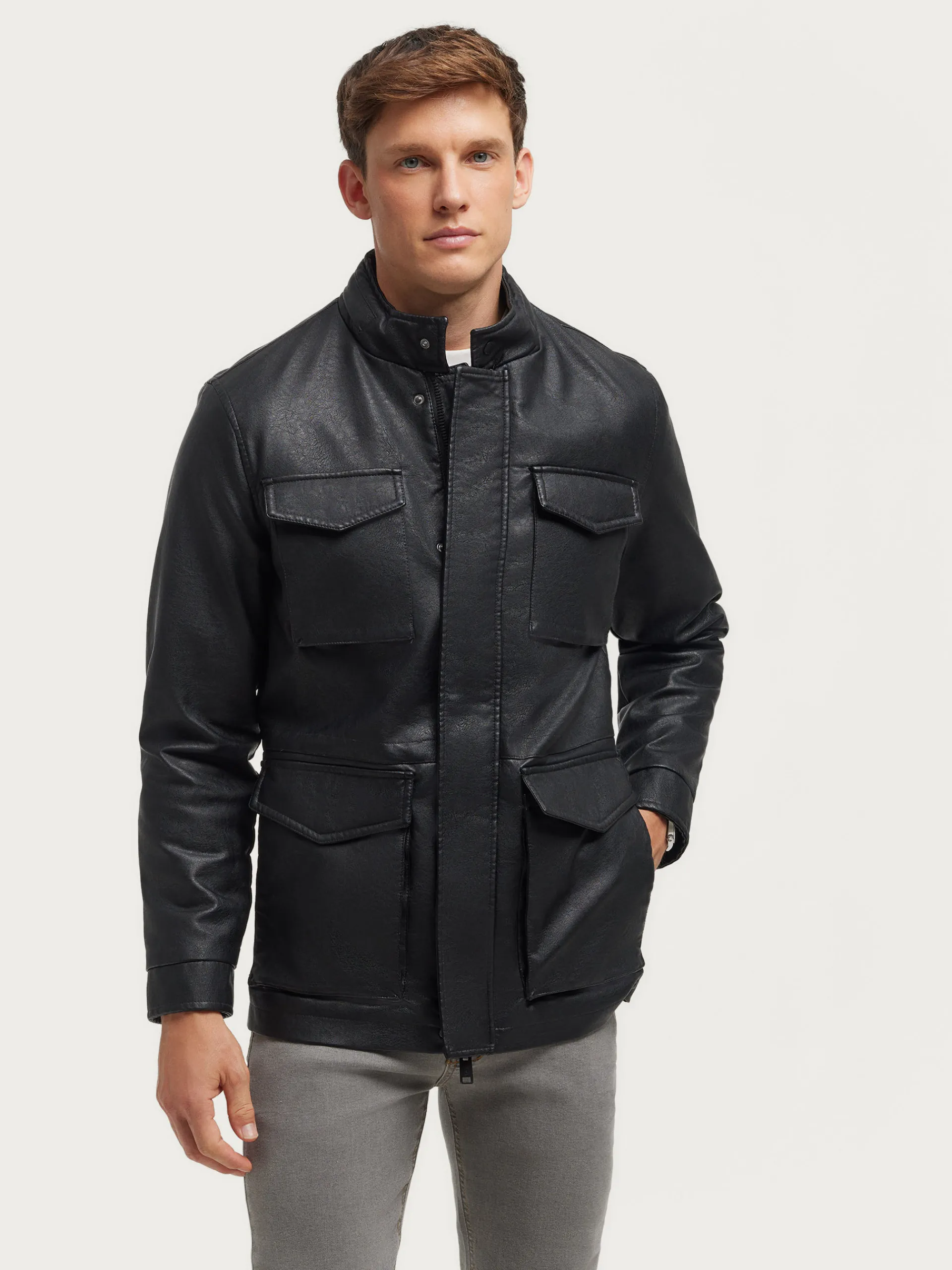 cazadora_travis_negro_4.webp Clearance Alvaro Moreno CAZADORA TRAVIS Negro