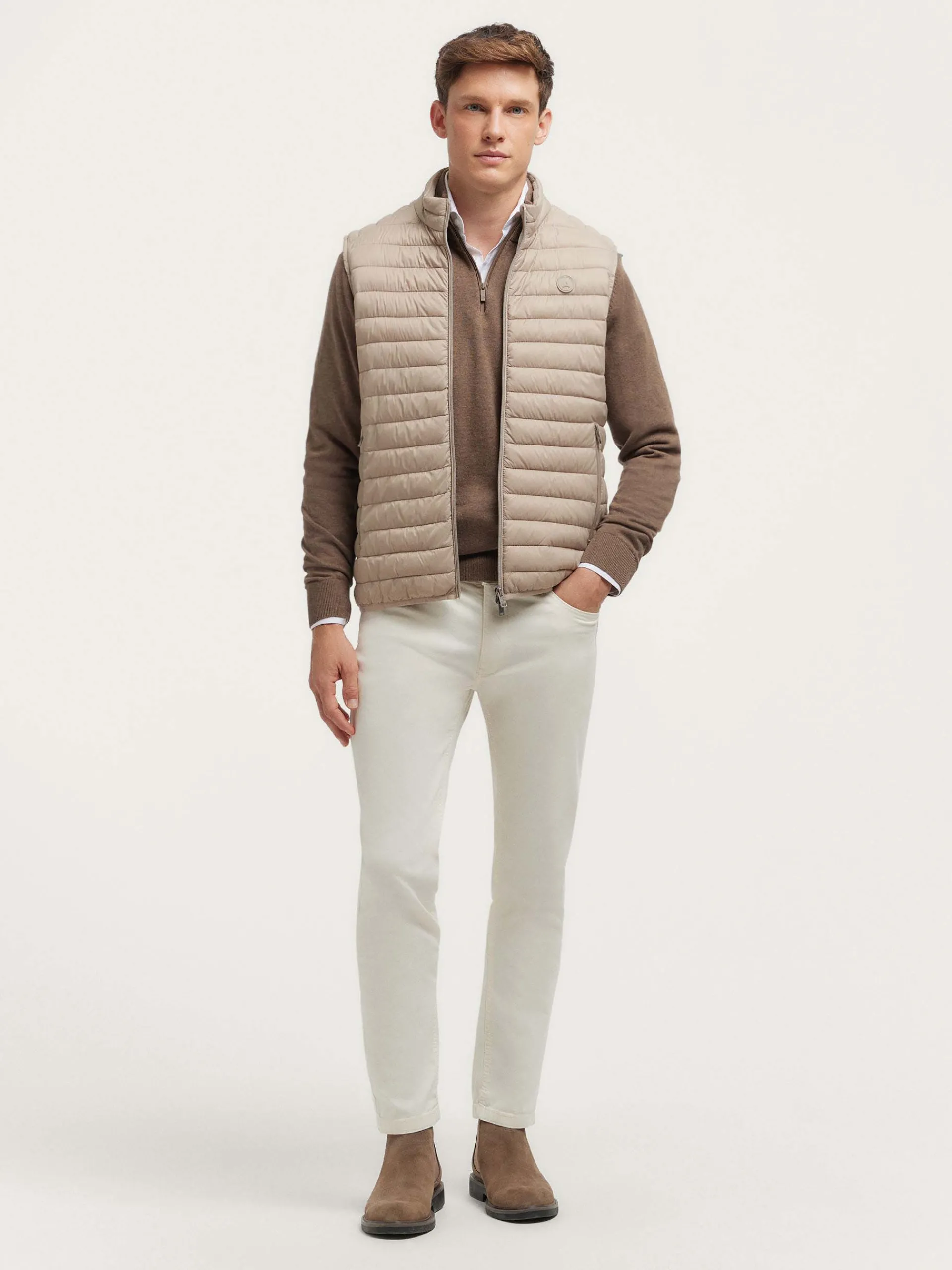 Cheap Alvaro Moreno CHALECO DENKER Beige