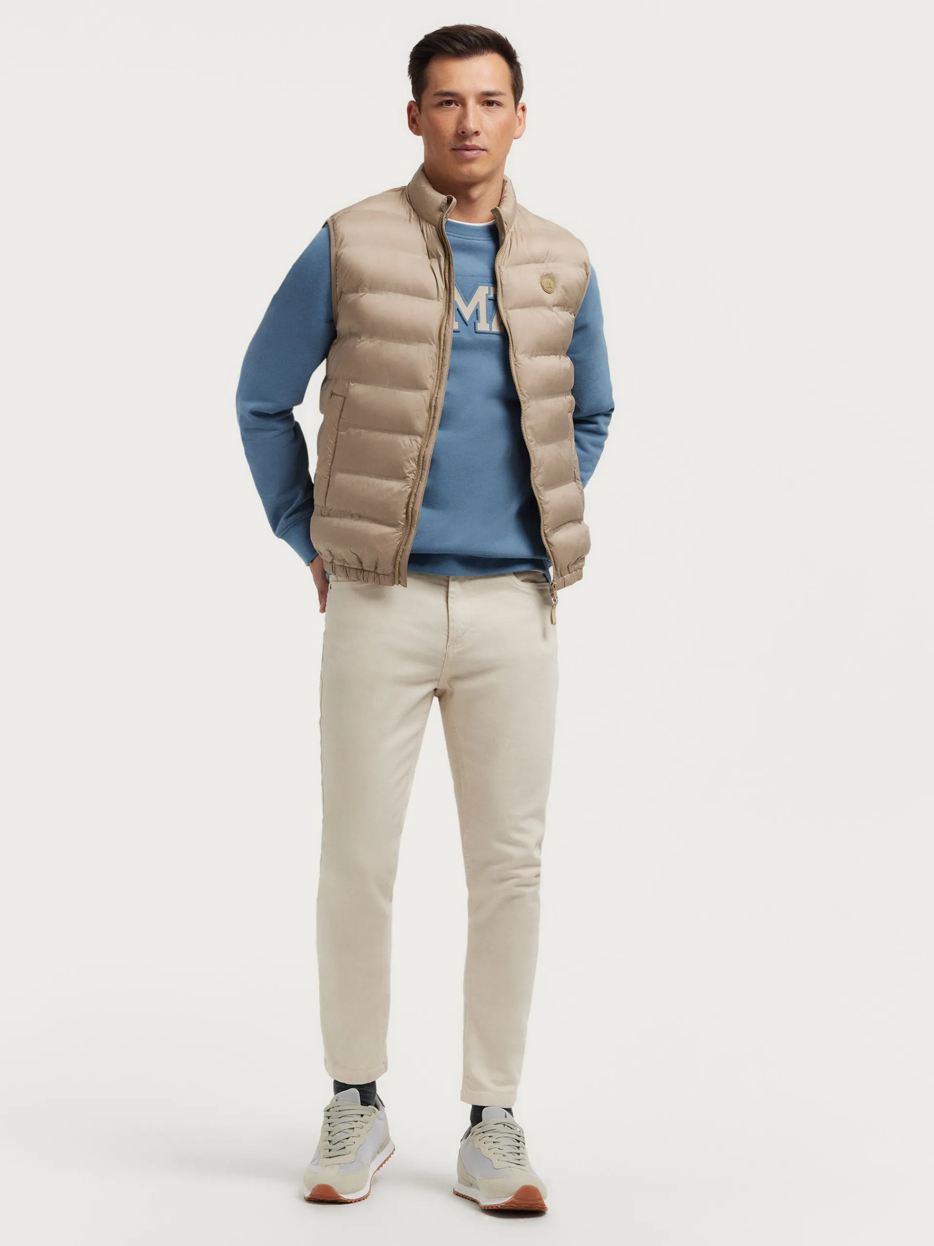 Outlet Alvaro Moreno CHALECO DENNIS Camel