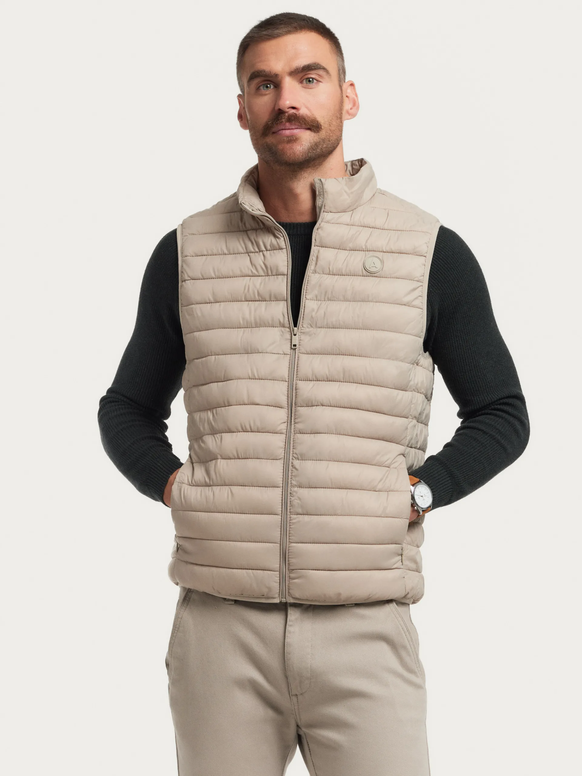 chaleco_niro_beige_3.webp Best Alvaro Moreno CHALECO NIRO Beige