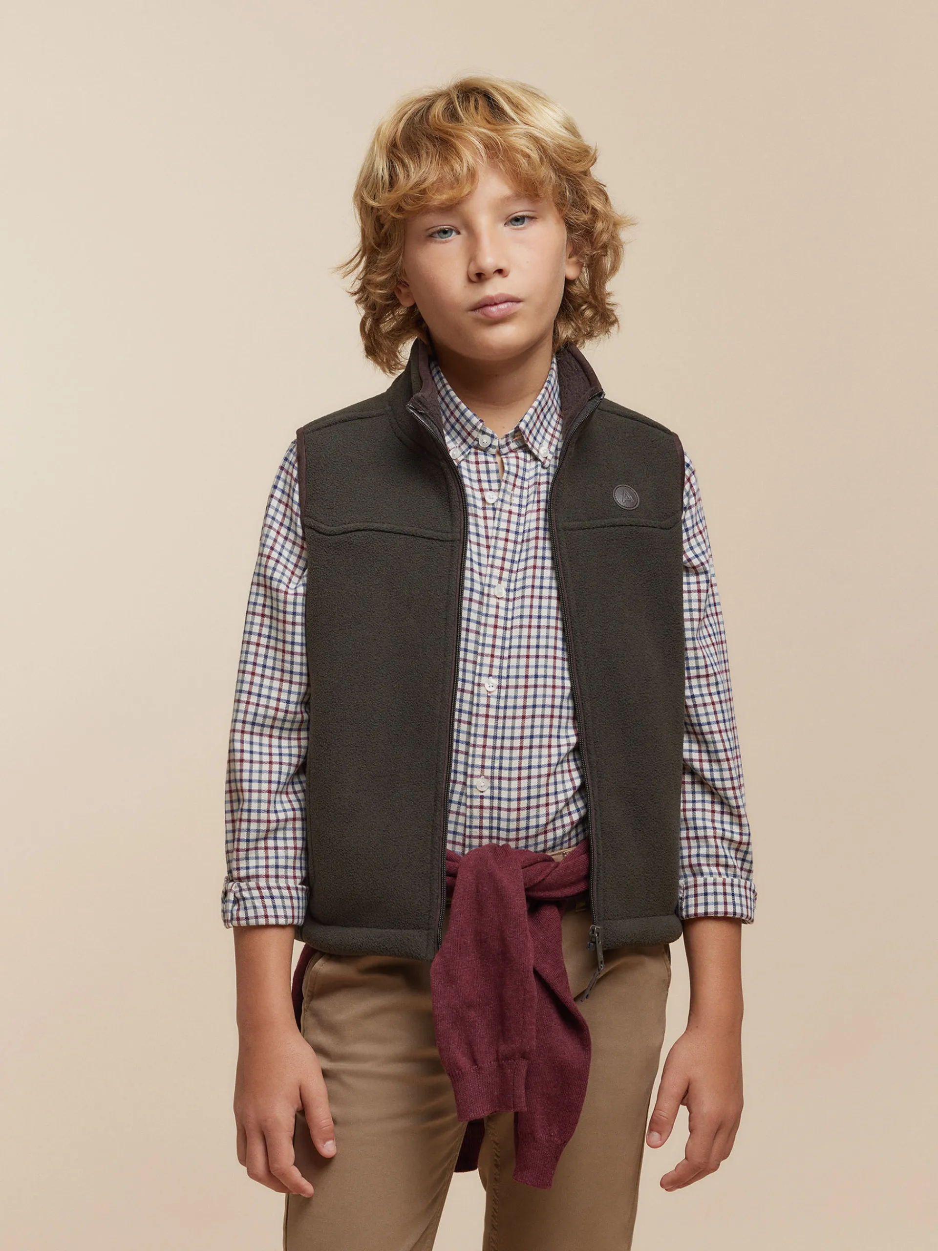 Shop Alvaro Moreno CHALECO SIERRA KIDS Verde