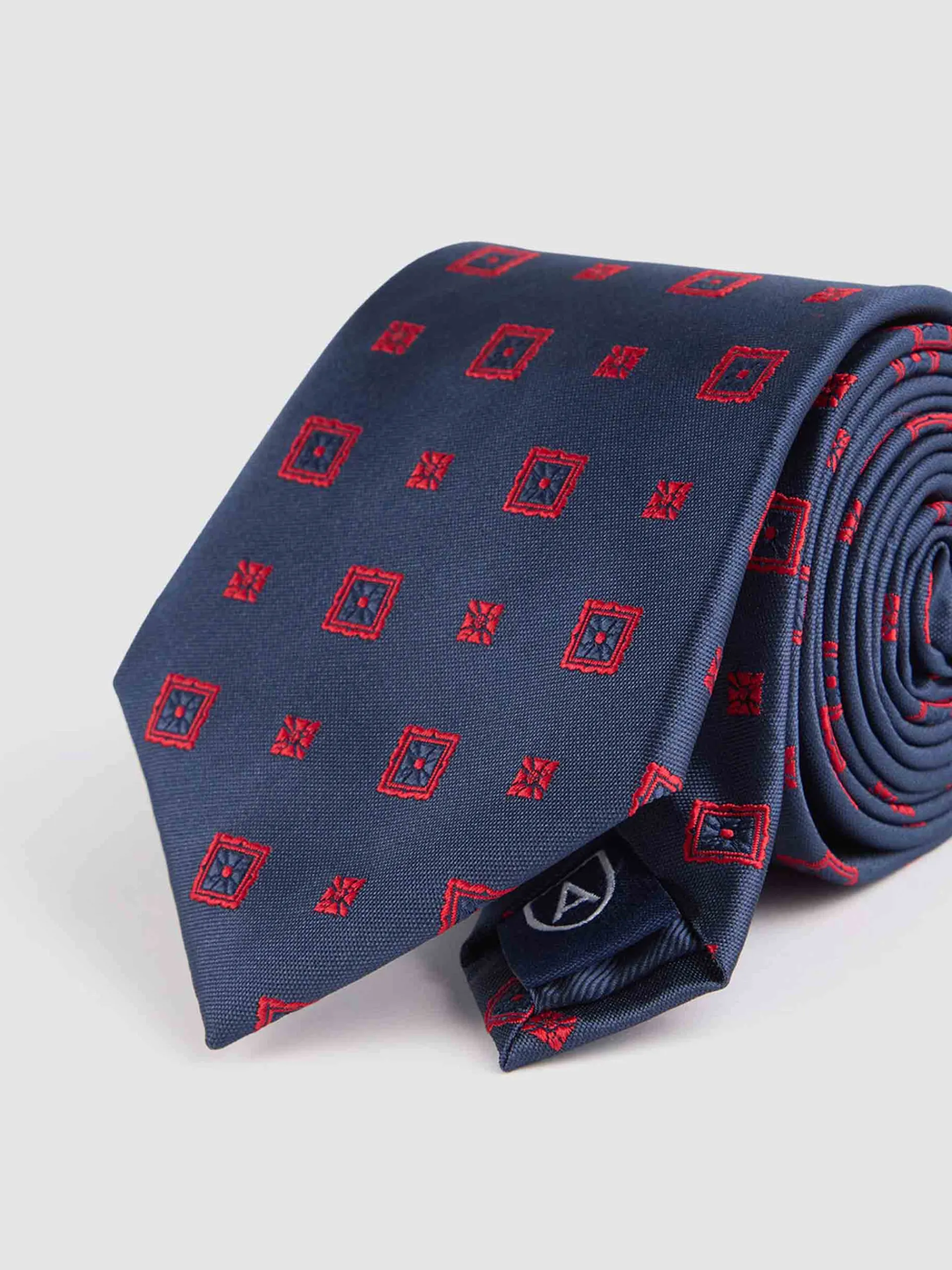 Best Sale Alvaro Moreno CORBATA JACQUARD MF Azul Marino