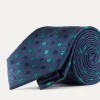 New Alvaro Moreno CORBATA JACQUARD MF Azul Marino