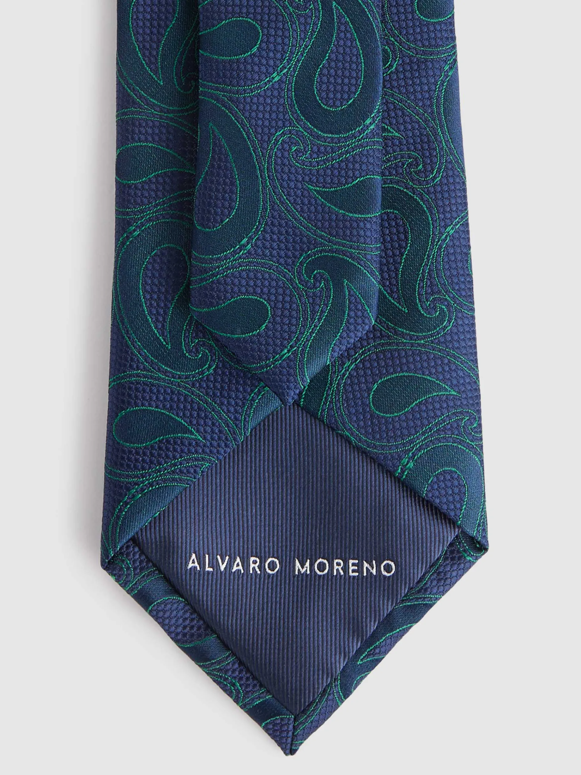 corbata_jacquard_mf_azul_marino_2-53.webp Cheap Alvaro Moreno CORBATA JACQUARD MF Azul Marino