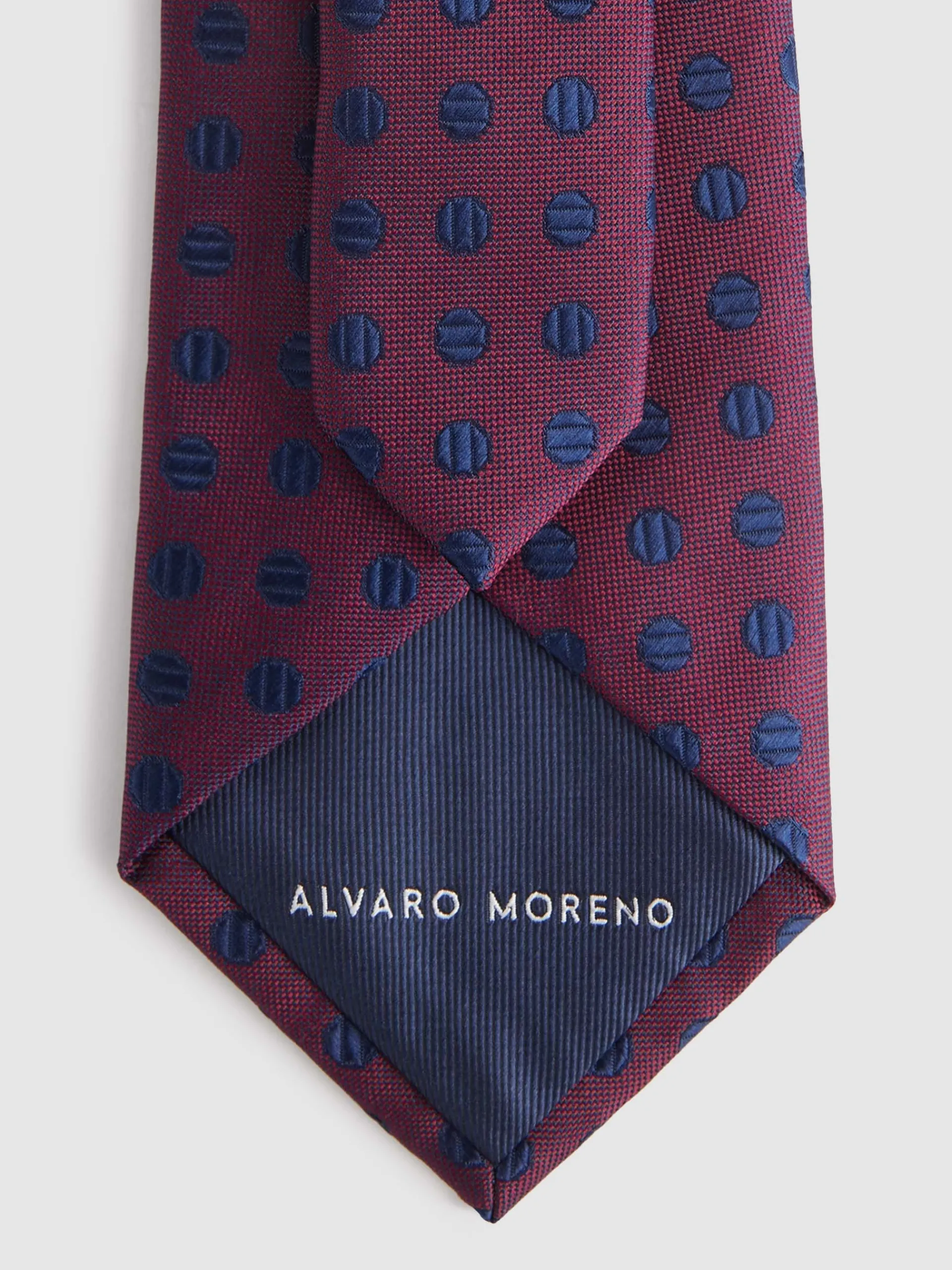 corbata_jacquard_mf_azul_marino_2-92.webp New Alvaro Moreno CORBATA JACQUARD MF Azul Marino