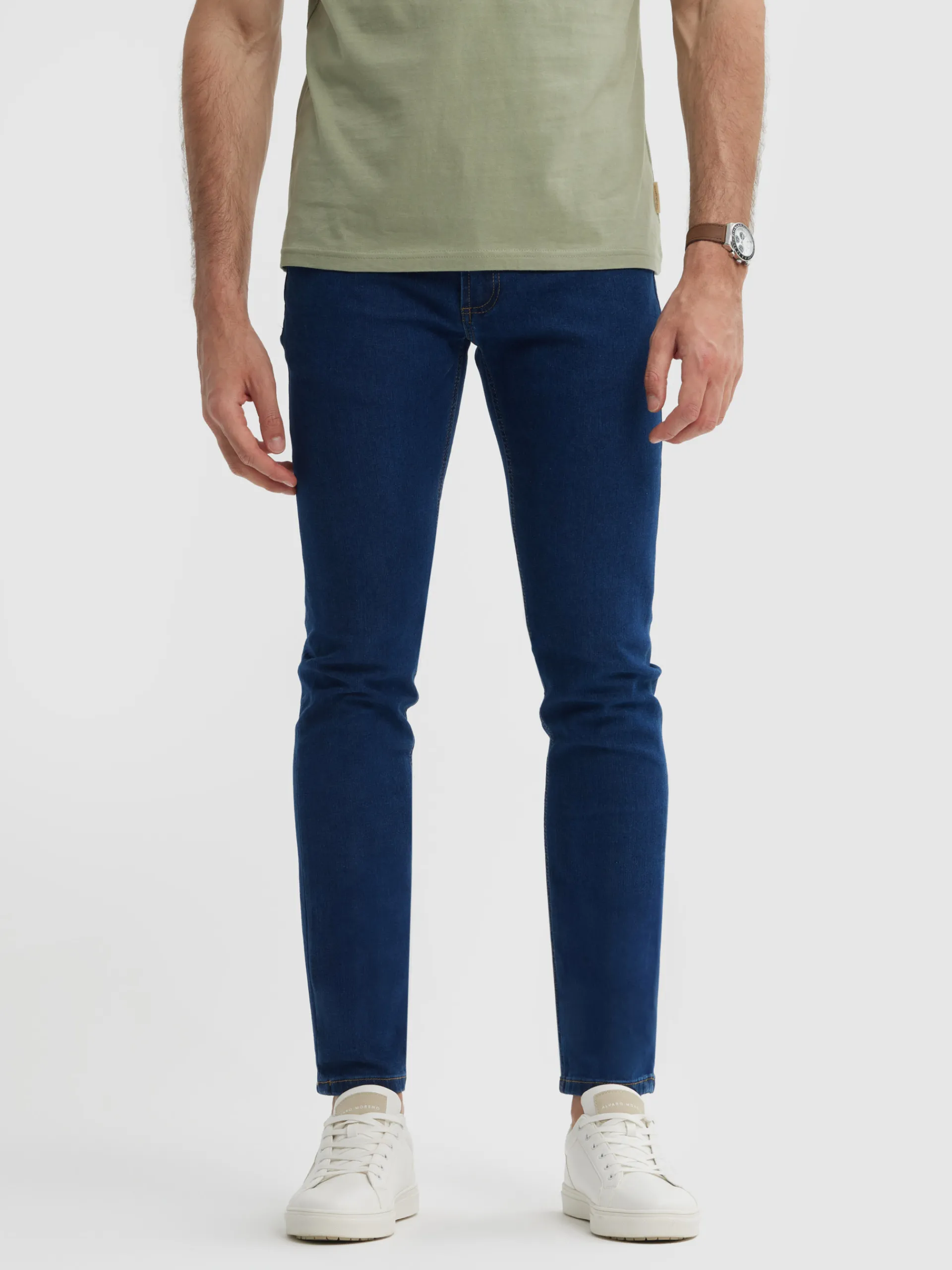 New Alvaro Moreno DENIM SLIM BASICO Azul Marino