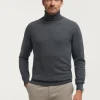Sale Alvaro Moreno JERSEY ROLL COLLAR Gris