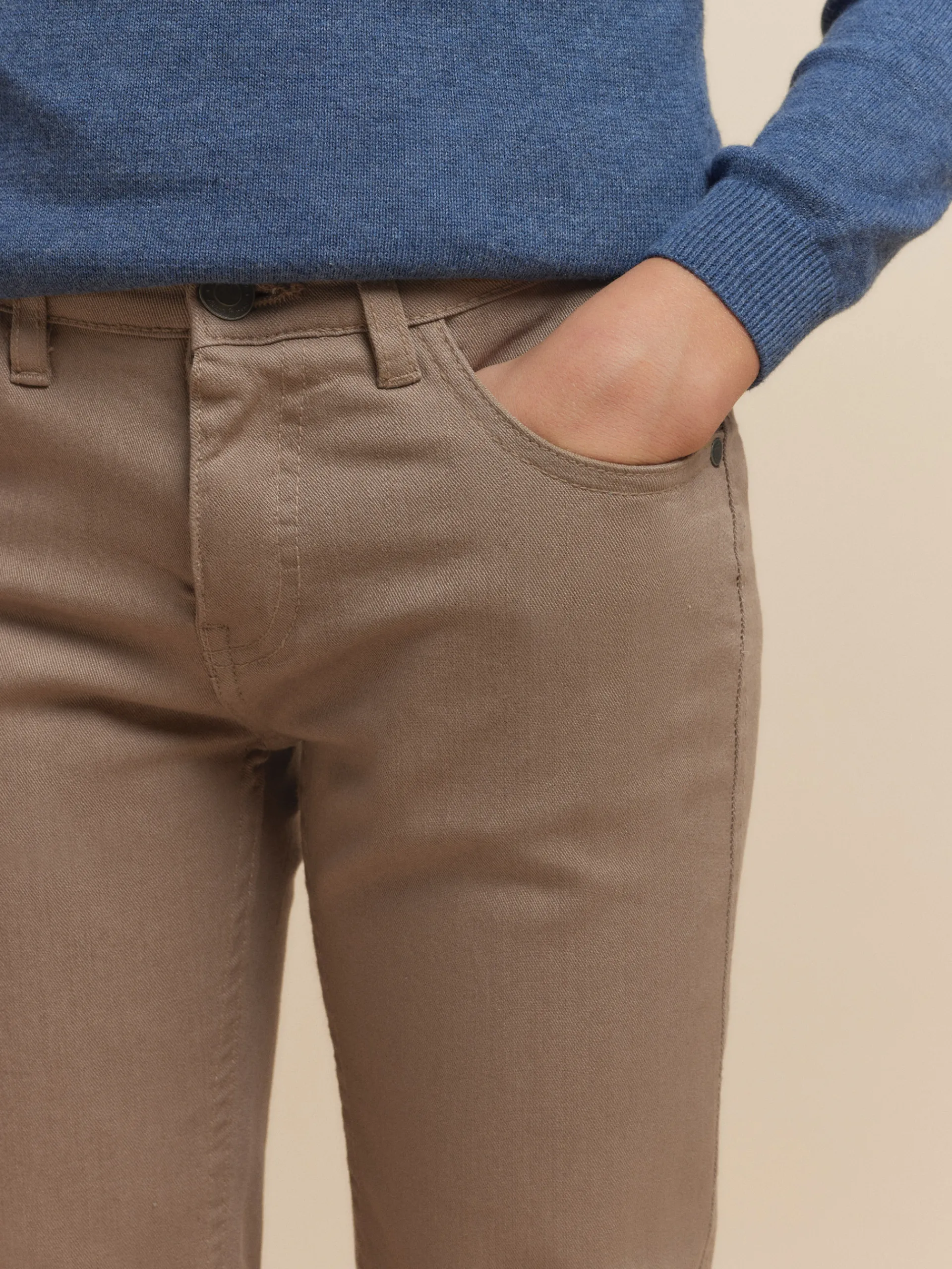 pantalon__pockets_kids_camel_3.webp Discount Alvaro Moreno PANTALON 5 POCKETS KIDS Camel