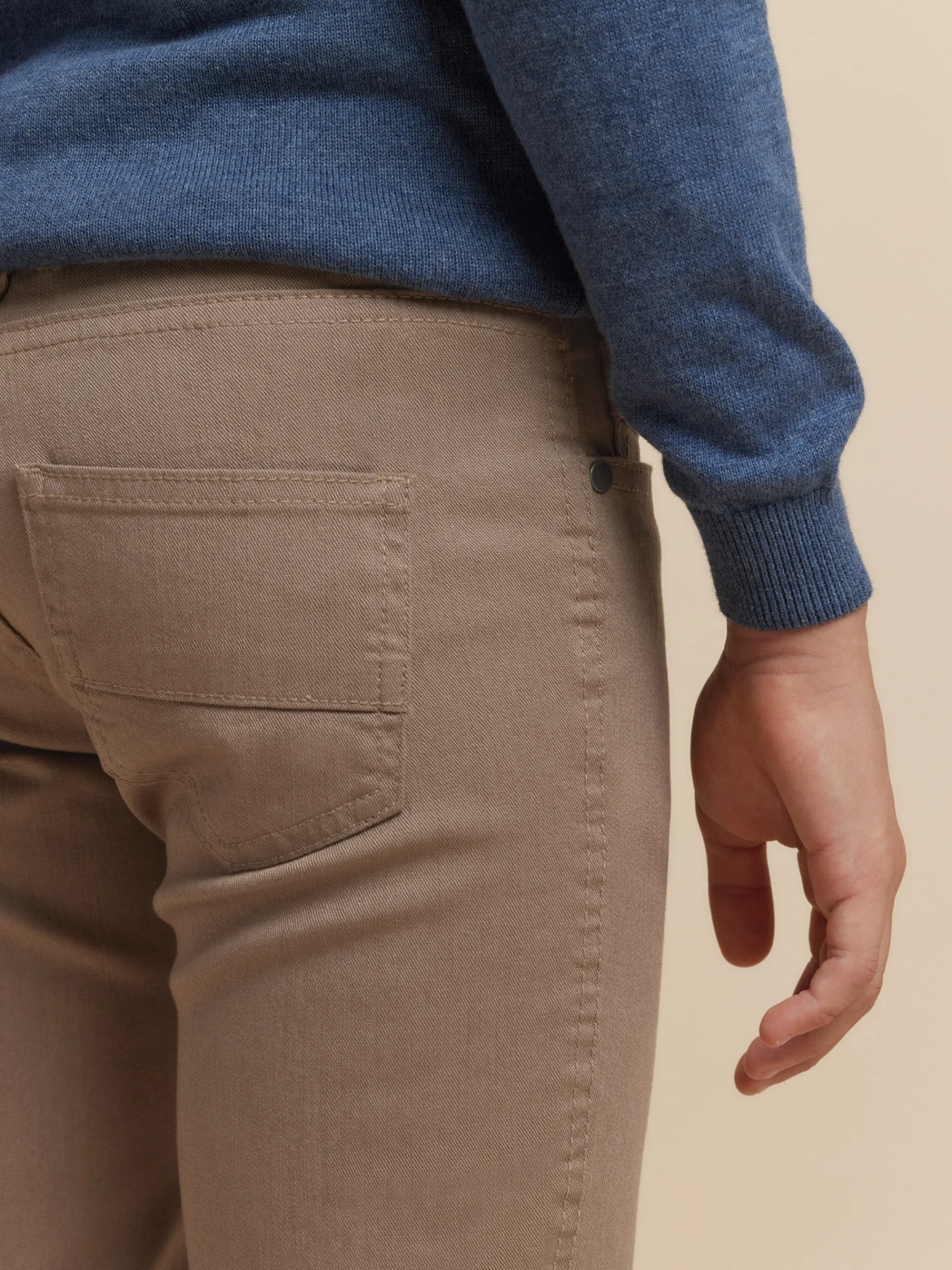 pantalon__pockets_kids_camel_4.webp Discount Alvaro Moreno PANTALON 5 POCKETS KIDS Camel