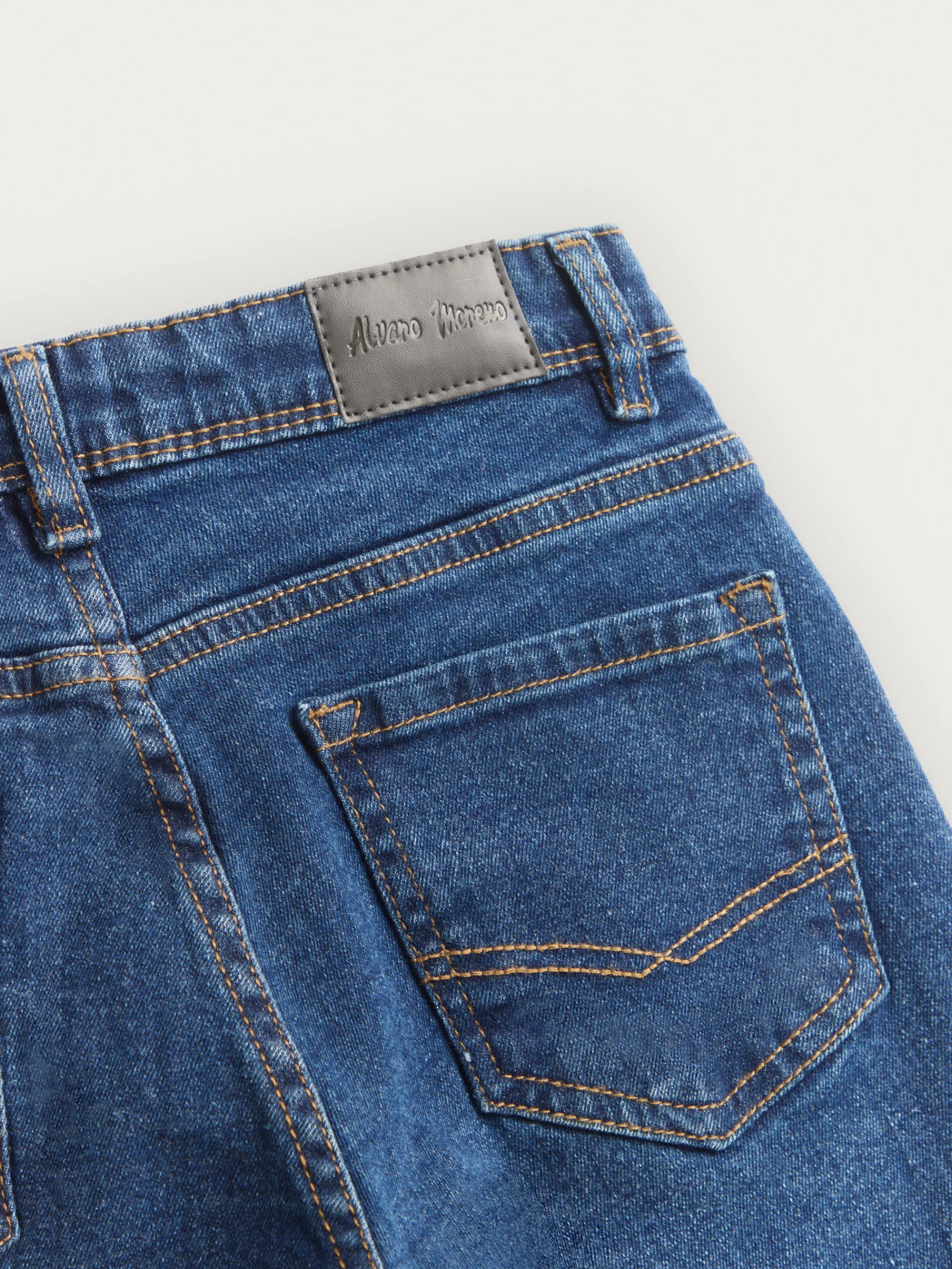 pantalon_denim_kids_azul_marino_3.webp Sale Alvaro Moreno PANTALON DENIM KIDS Azul Marino