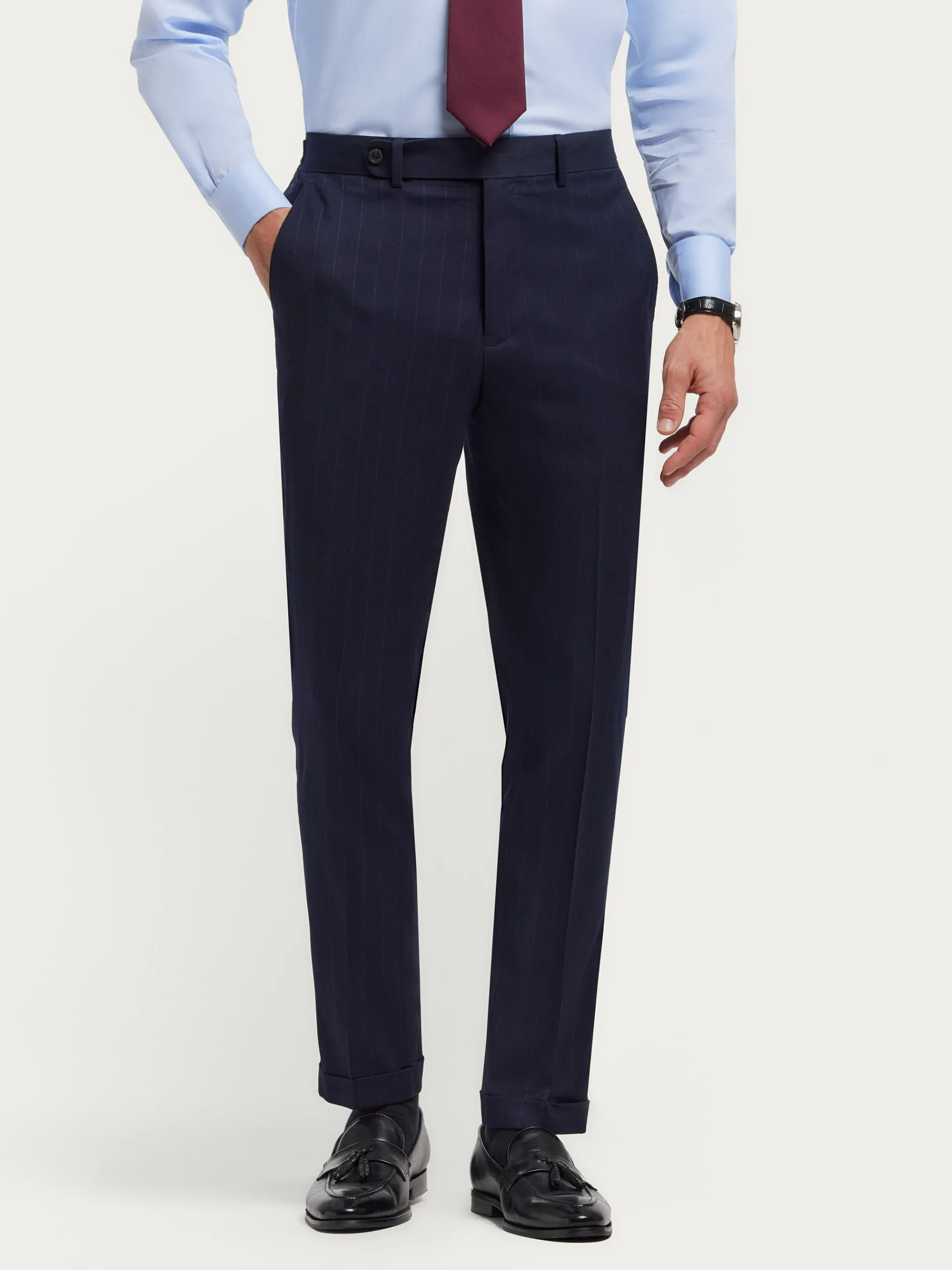 Cheap Alvaro Moreno PANTALON DUOMO DIPLO Azul Marino