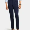Discount Alvaro Moreno PANTALON PLAIN SLIM Azul Marino