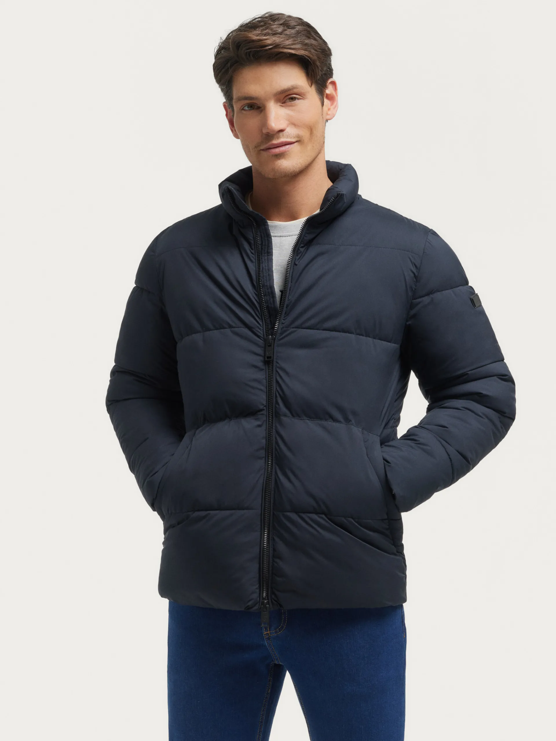 New Alvaro Moreno PARKA CONNER Azul Marino