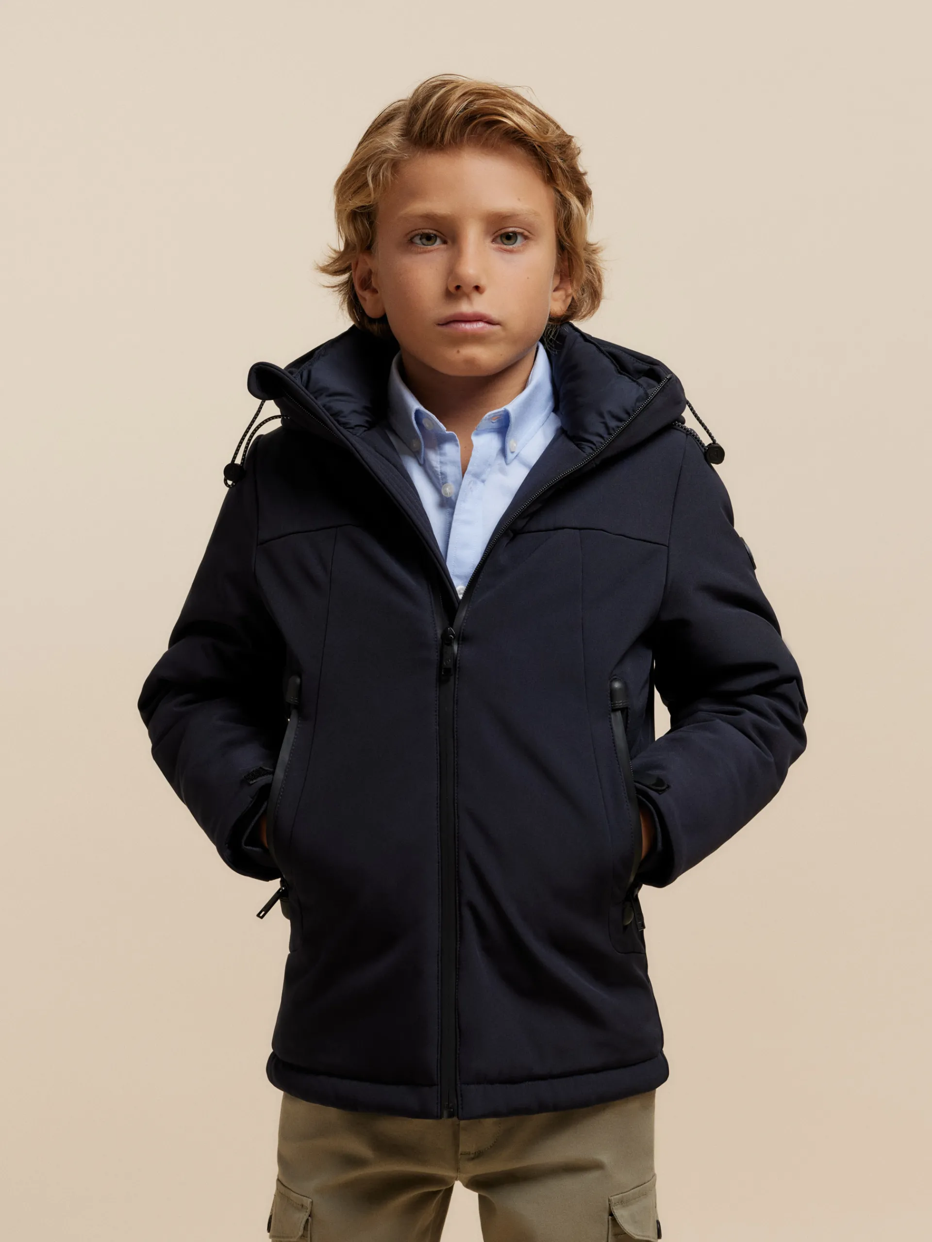 Hot Alvaro Moreno PARKA SKYWALKER KIDS Azul Marino