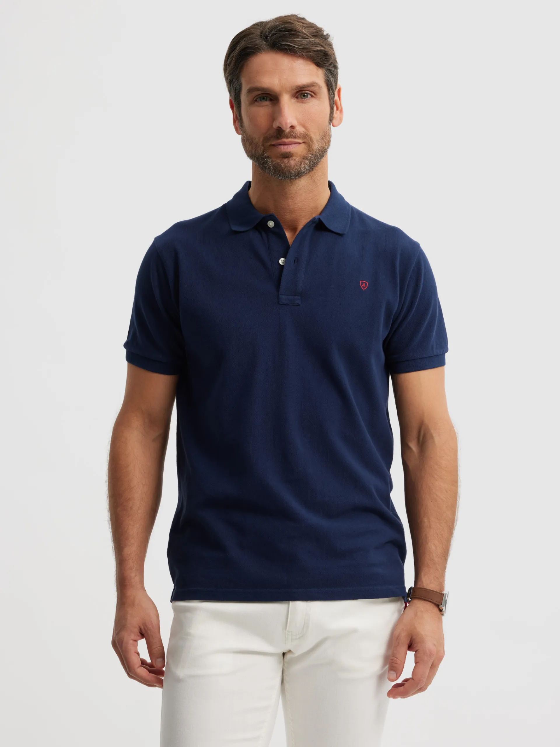 Online Alvaro Moreno POLO BASIC Azul Marino