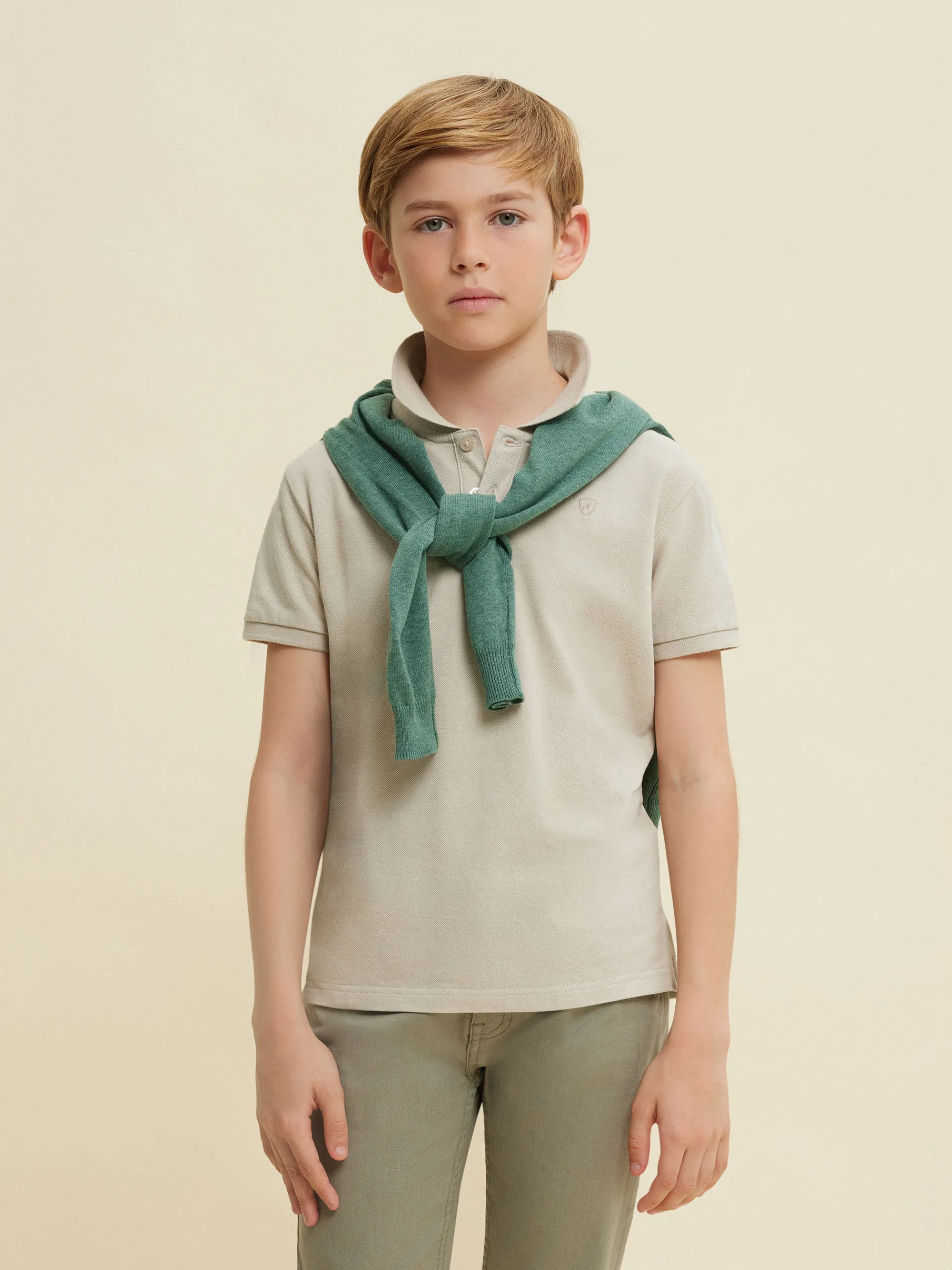 Best Alvaro Moreno POLO OSAKA KIDS Beige