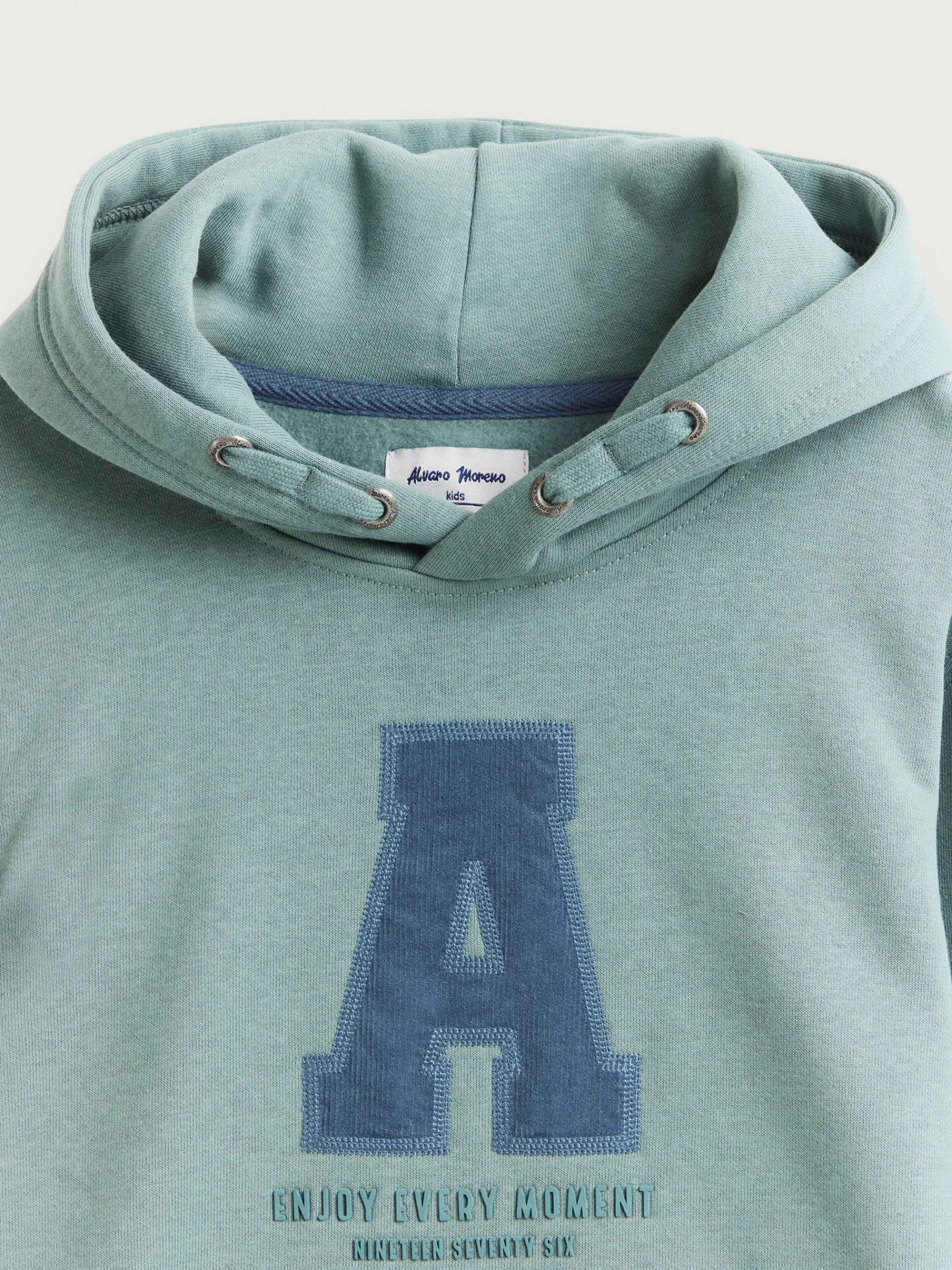 sudadera_moment_kids_verde_3.webp Cheap Alvaro Moreno SUDADERA MOMENT KIDS Verde