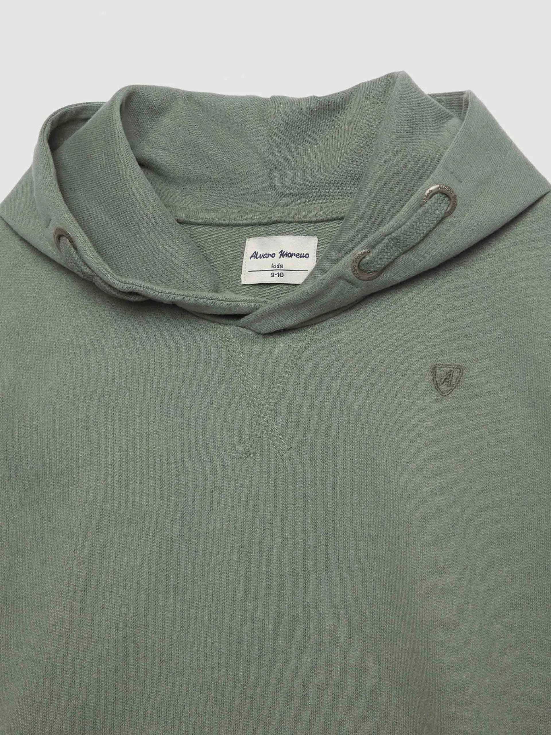 sudadera_nelson_kids_verde_3.webp Best Alvaro Moreno SUDADERA NELSON KIDS Verde
